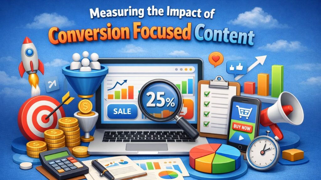 Measuring the Impact of Conversion Focused Content